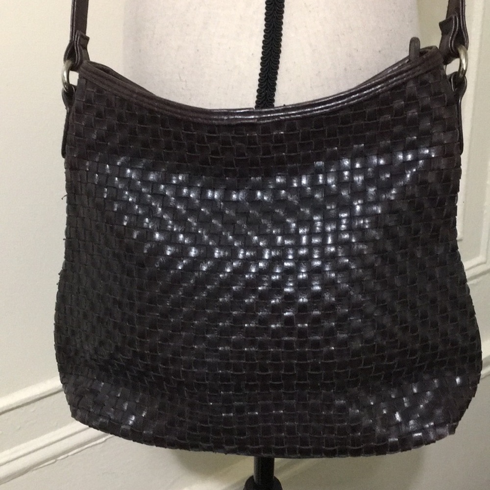 Brown Leather Crossbody Bag